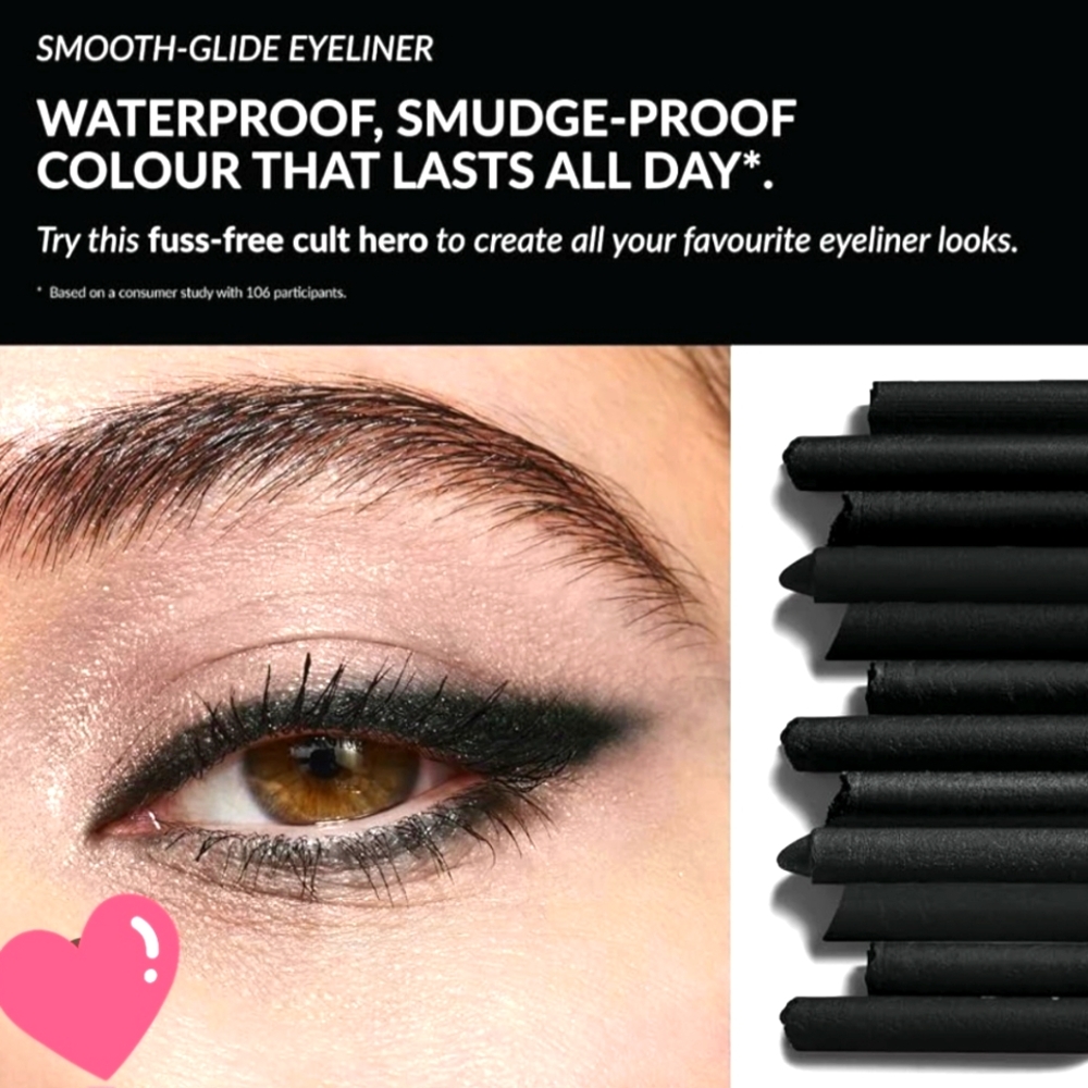 NWT💥AVON💥Glimmerstick Eyeliner Blackest Night🖤 Retractable